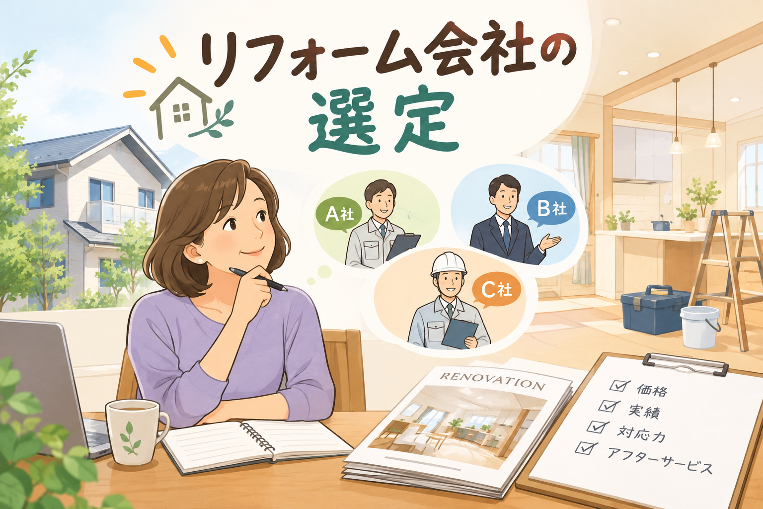 リフォーム会社選び①
